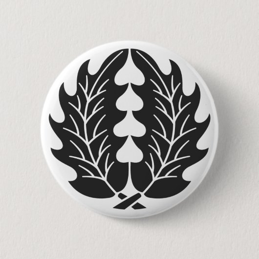 Badge Rond 5 Cm plantes [Famille Crest] (Devant)