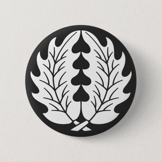 Badge Rond 5 Cm plantes [Famille Crest] (Devant)