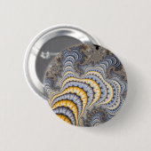 Badge Rond 5 Cm Plaques fractales - fractales (Devant & derrière)