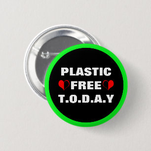 Badge Rond 5 Cm Plastic GRATUIT aujourd'hui & Hearth Extinct Rebel