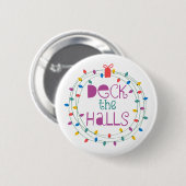 Badge Rond 5 Cm Plate-forme les halls (Devant & derrière)