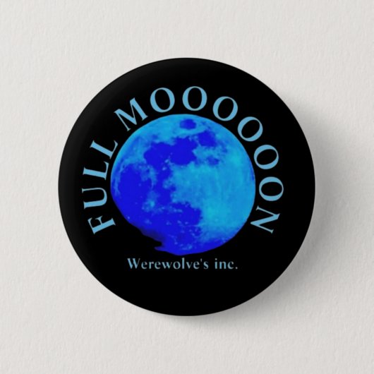 Badge Rond 5 Cm pleine lune (Devant)