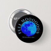 Badge Rond 5 Cm pleine lune (Devant & derrière)