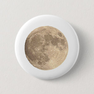 Badge Rond 5 Cm Pleine lune