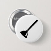 Badge Rond 5 Cm Plombier de plongeur (Devant & derrière)