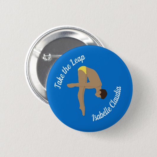 Badge Rond 5 Cm Plongée (Devant & derrière)