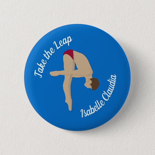 Badge Rond 5 Cm Plongée (Devant)