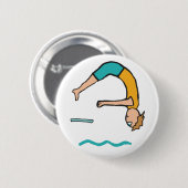 Badge Rond 5 Cm Plongée (Devant & derrière)