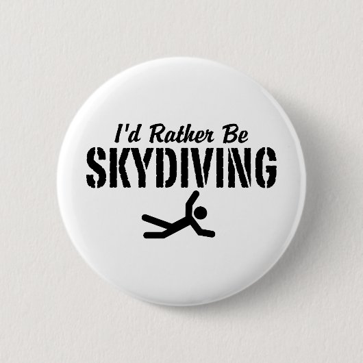 Badge Rond 5 Cm Plongée en ciel (Devant)
