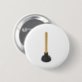Badge Rond 5 Cm plongeur - tasse en caoutchouc d'aspiration (Devant & derrière)