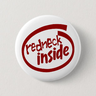 Badge Rond 5 Cm plouc à l'intérieur de bouton