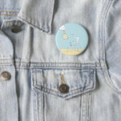 Badge Rond 5 Cm pluckin joyeux (En situation)
