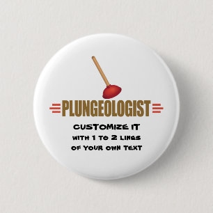 Badge Rond 5 Cm Plumage amusante