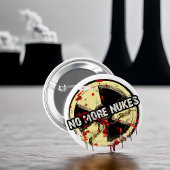 BADGE ROND 5 CM PLUS DE NUKES ! PLUS DE TRAGÉDIE !