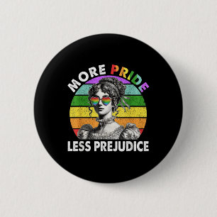 Badge Rond 5 Cm Plus Fierté Moins Préjugé Mois De Fierté Lgbtq Gay