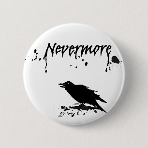Badge Rond 5 Cm Plus jamais