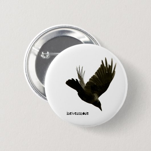 Badge Rond 5 Cm plus jamais bouton (Devant & derrière)