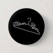 Badge Rond 5 Cm Plus jamais Hanger Roe c. Wade Pro-Choice (Devant)