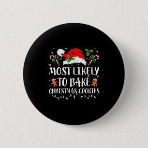 Badge Rond 5 Cm Plus susceptible de faire cuire les biscuits de No