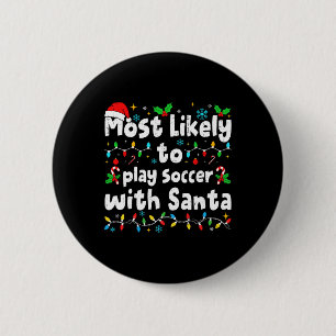 Badge Rond 5 Cm Plus susceptible de jouer au football avec le père