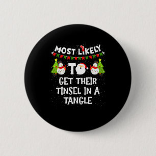 Badge Rond 5 Cm Plus Susceptible de Se Prendre les Guirlandes dans