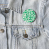 Badge Rond 5 Cm Plusieurs Shamrocks (En situation)