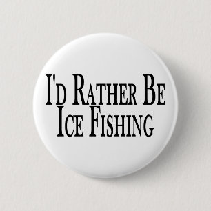 Badge Rond 5 Cm Plutôt poissons de glace