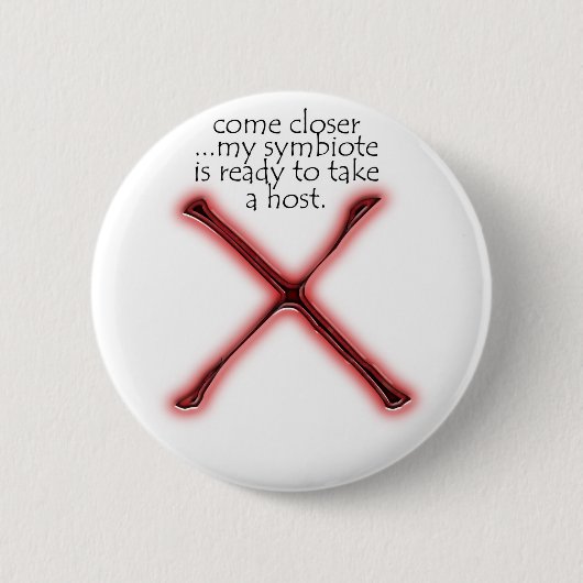 Badge Rond 5 Cm Poche de Symbiote (Devant)