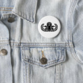 Badge Rond 5 Cm Pochoir d'EOD (En situation)