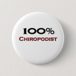 Badge Rond 5 Cm Podiatre de 100 pour cent
