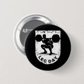 Badge Rond 5 Cm Poids amusant pour un Bodybuilder (Devant & derrière)