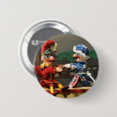 Badge Rond 5 Cm Poinçon et Judy (Devant & derrière)