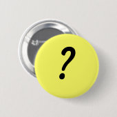 Badge Rond 5 Cm Point d'interrogation (Devant & derrière)