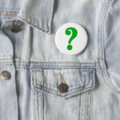 Badge Rond 5 Cm Point d'interrogation (En situation)