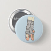 Badge Rond 5 Cm Pointe (Devant & derrière)