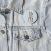 Badge Rond 5 Cm Pointe (En situation)