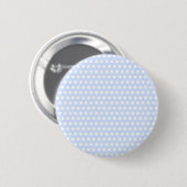 Badge Rond 5 Cm Points blancs sur bleu bébé (Devant & derrière)