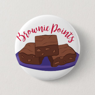 Badge Rond 5 Cm Points Brownie