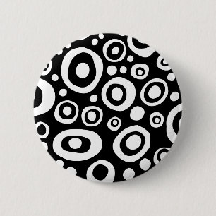 Badge Rond 5 Cm Points et cercles - 04
