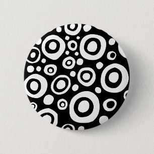 Badge Rond 5 Cm Points et cercles - 05