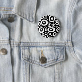 Badge Rond 5 Cm Points et cercles - 06 (En situation)