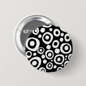 Badge Rond 5 Cm Points et cercles - 07 (Devant & derrière)