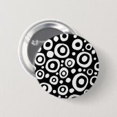 Badge Rond 5 Cm Points et cercles - 08 (Devant & derrière)