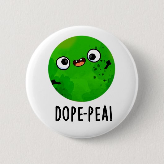 Badge Rond 5 Cm Pois Dope Dopey Pun de pois Dopey (Devant)