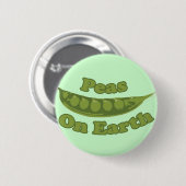 Badge Rond 5 Cm Pois sur Terre (Devant & derrière)