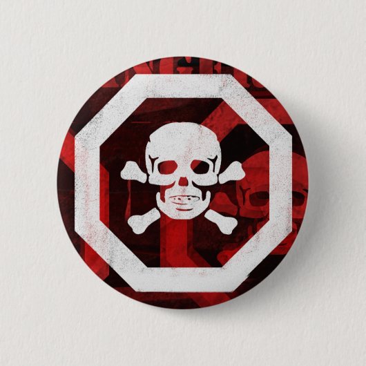 Badge Rond 5 Cm Poison (Devant)