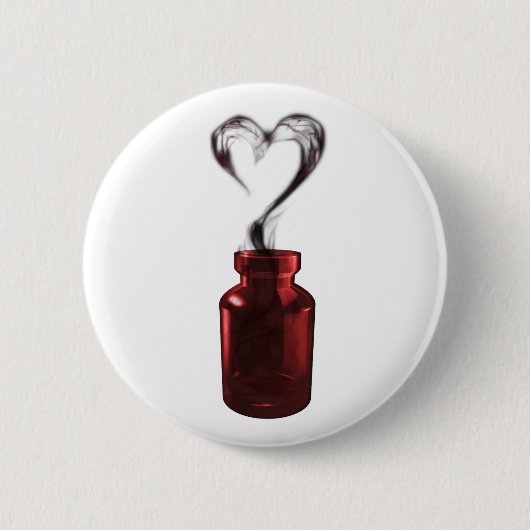 Badge Rond 5 Cm poison d'amour (Devant)