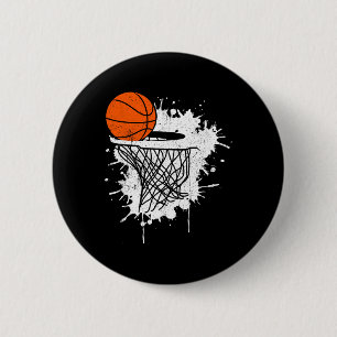 Badge Rond 5 Cm Poison de basket-ball Pour les joueurs d'équipe