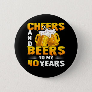 Badge Rond 5 Cm Poison de Cheers et Beers