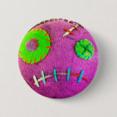 Badge Rond 5 Cm Poison de pourpre de vaudou (Devant)